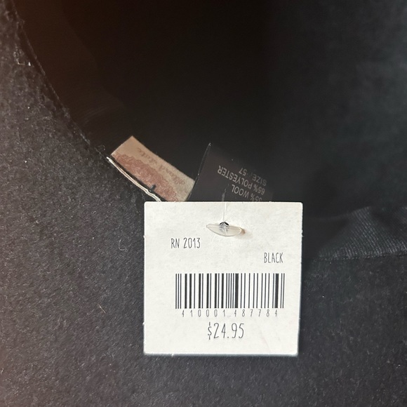 NWT black hate size 57 - Picture 2 of 4